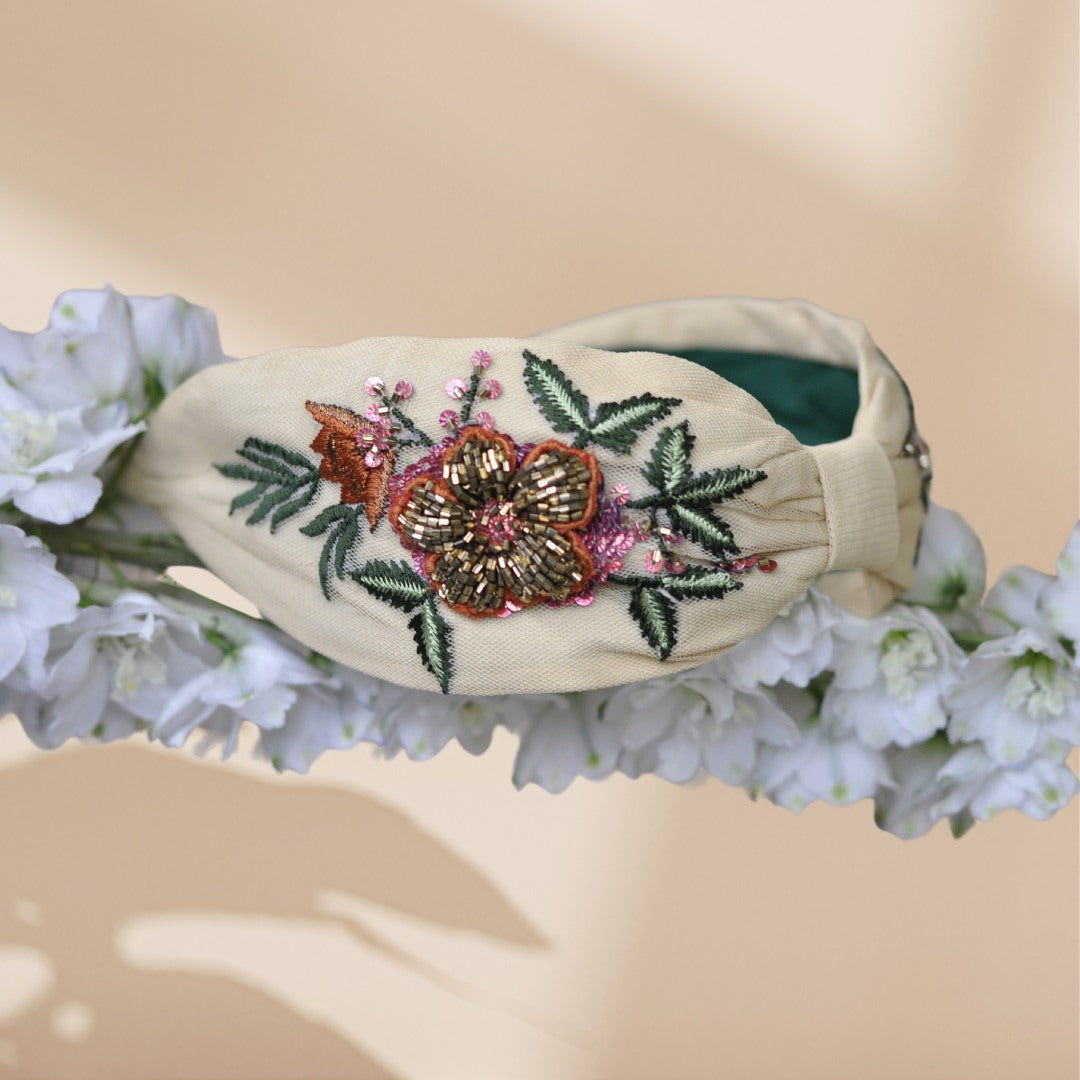 Diadema Elegancia Floral