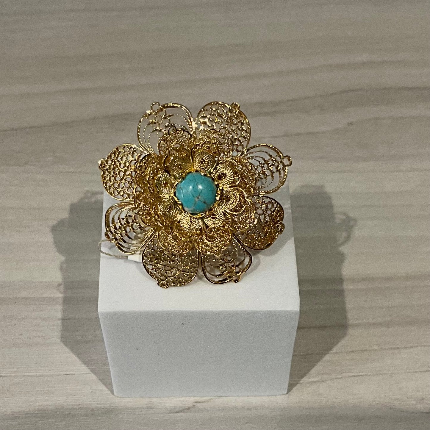 Anillo Flor de Filigrana