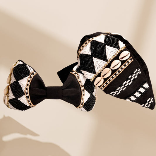 Diadema Beach Mood Black - Ana Lince Accesorios - Accesorios para Mujer - Atemporales & Sostenibles