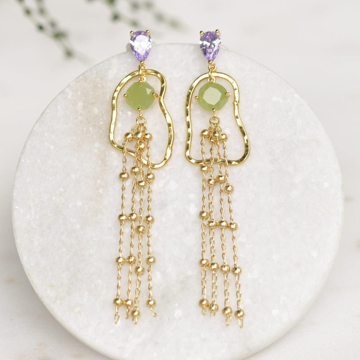 Aretes Flash of Spring - Ana Lince Accesorios - Accesorios para Mujer - Atemporales & Sostenibles