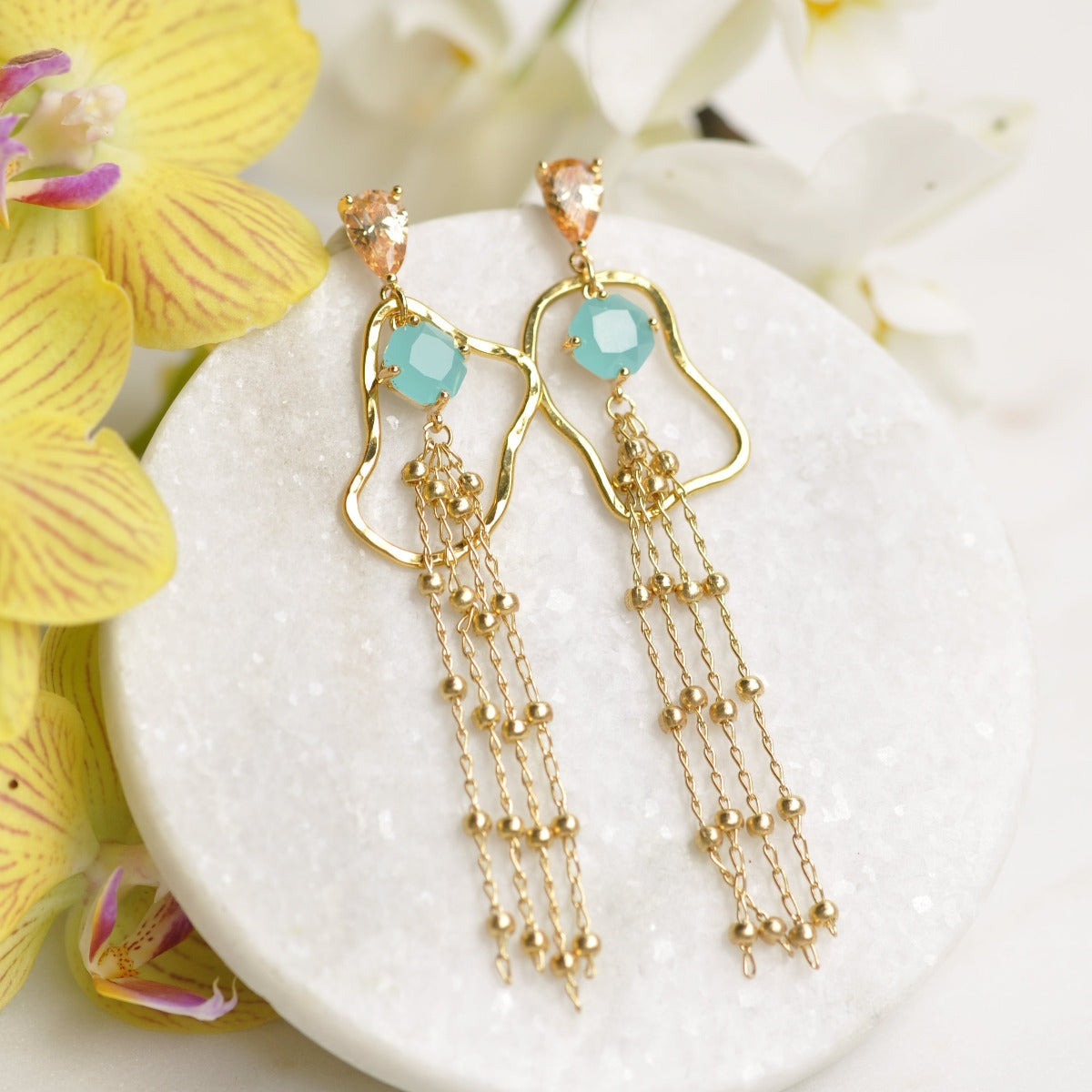 Aretes Flash of Spring - Ana Lince Accesorios - Accesorios para Mujer - Atemporales & Sostenibles