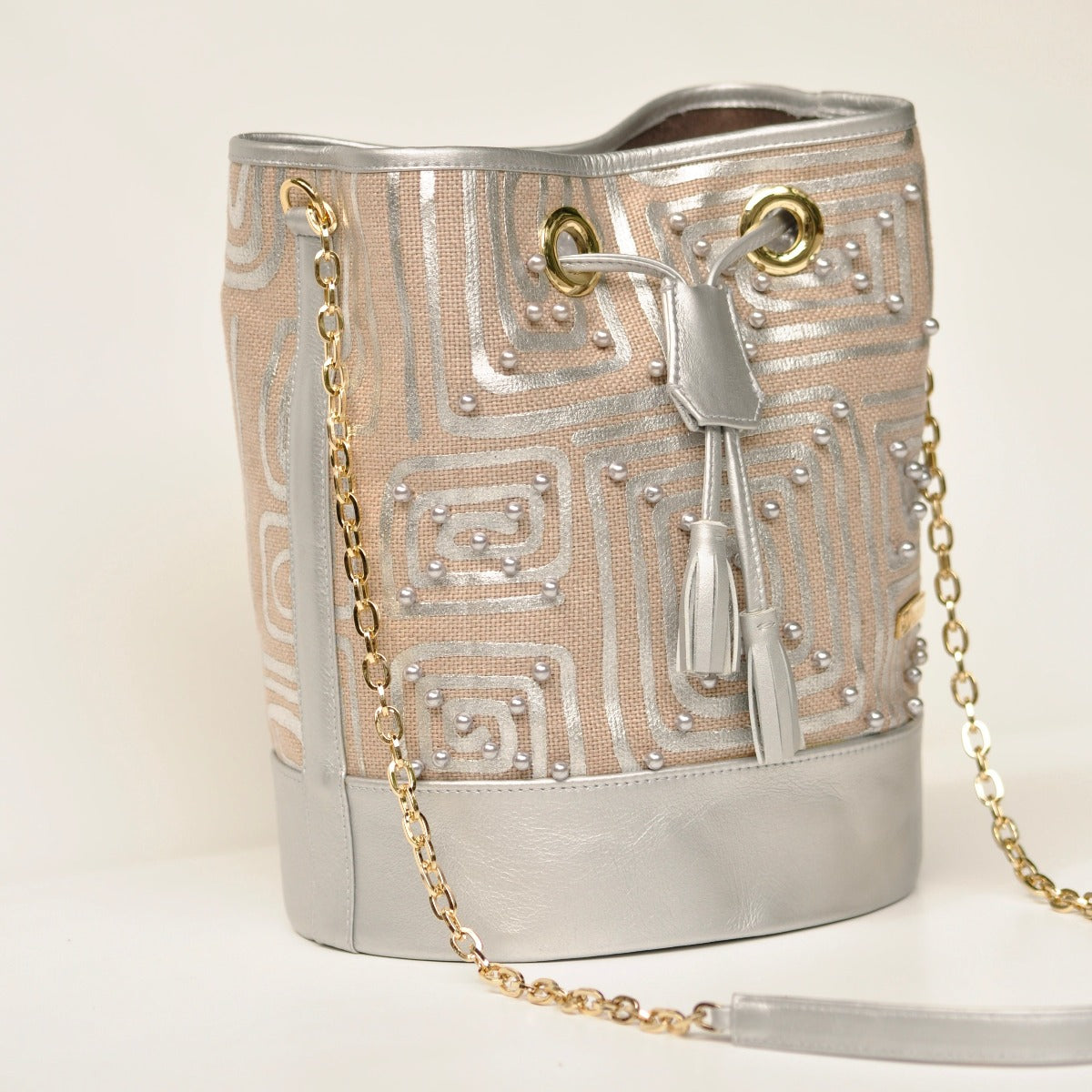 Bolso Bucket Silver - Ana Lince Accesorios - Accesorios para Mujer - Atemporales & Sostenibles