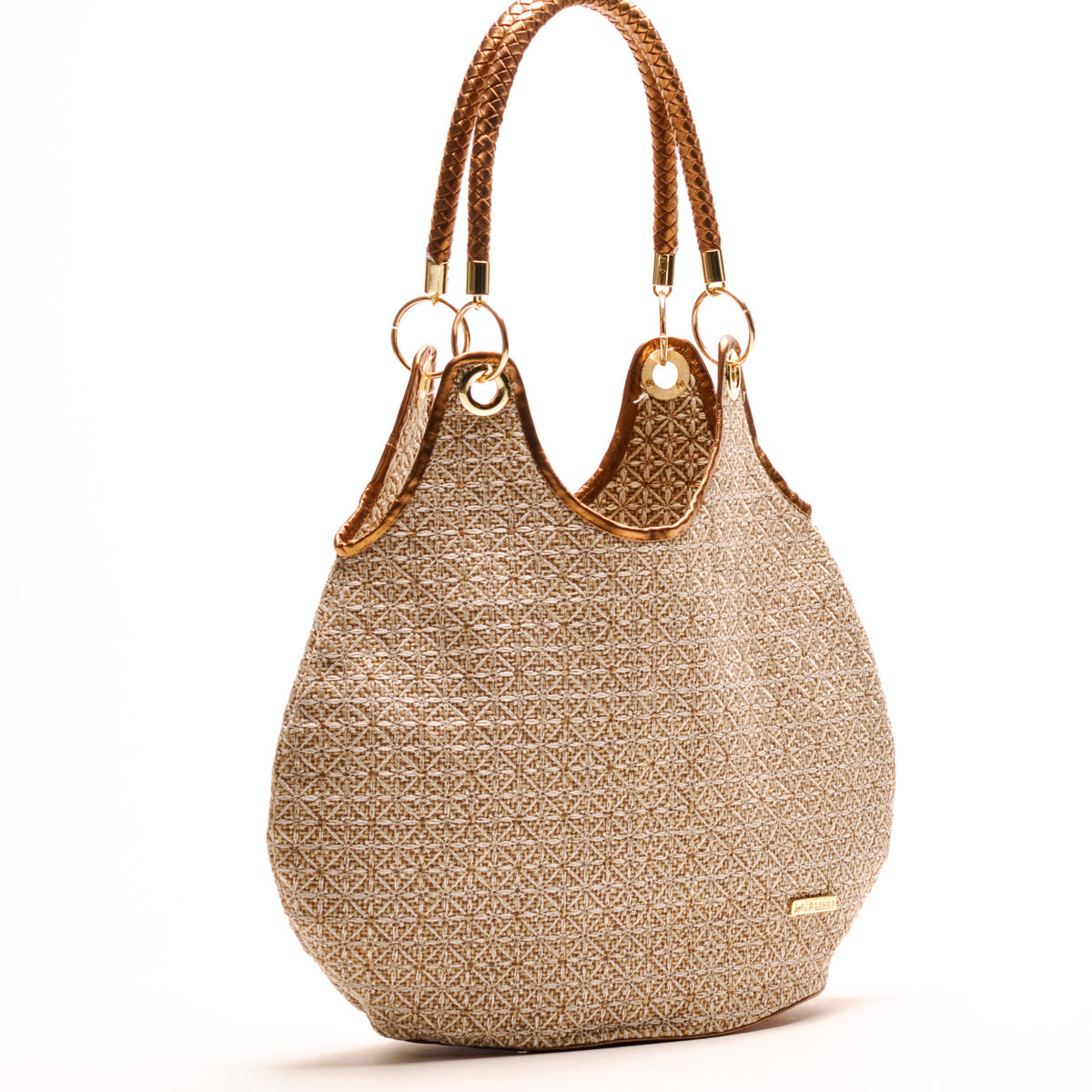 Bolso Round Jute Stars - Ana Lince Accesorios - Accesorios para Mujer - Atemporales & Sostenibles