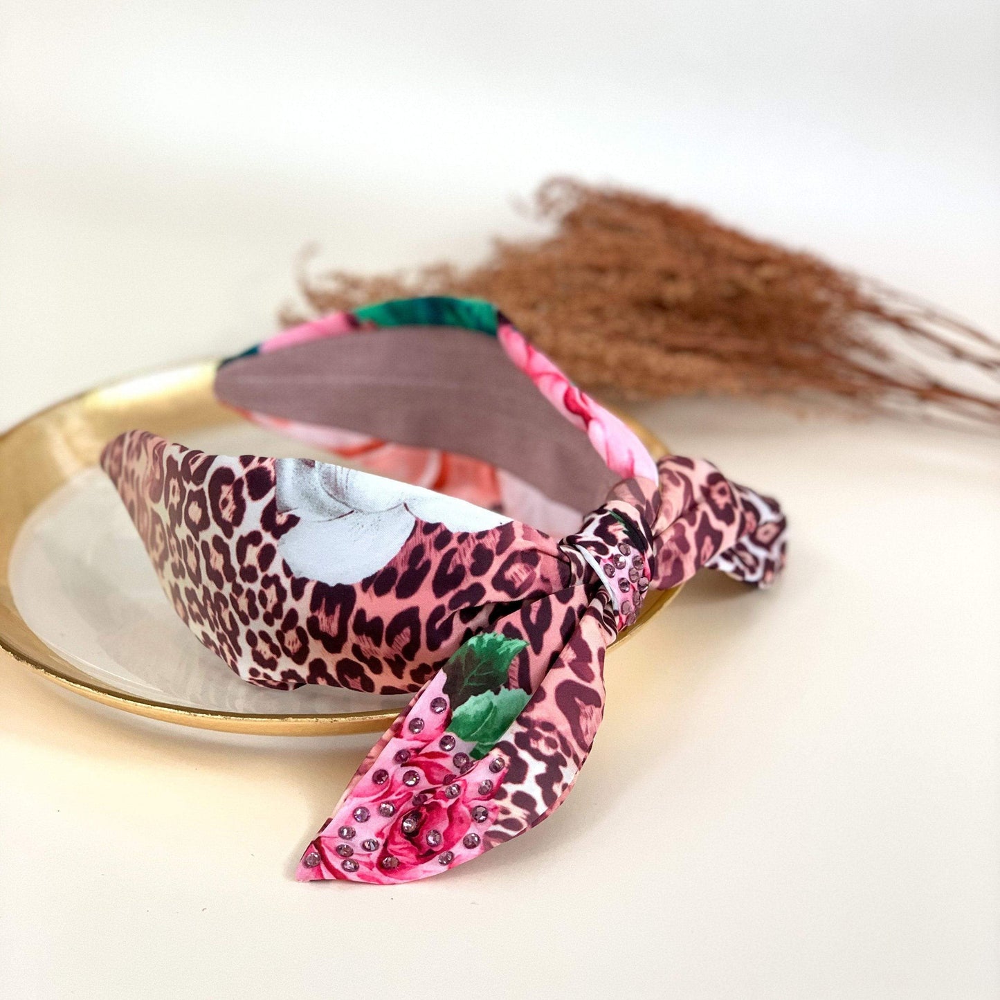 Diadema Animal Print Pink - Ana Lince Accesorios - Accesorios para Mujer - Atemporales & Sostenibles