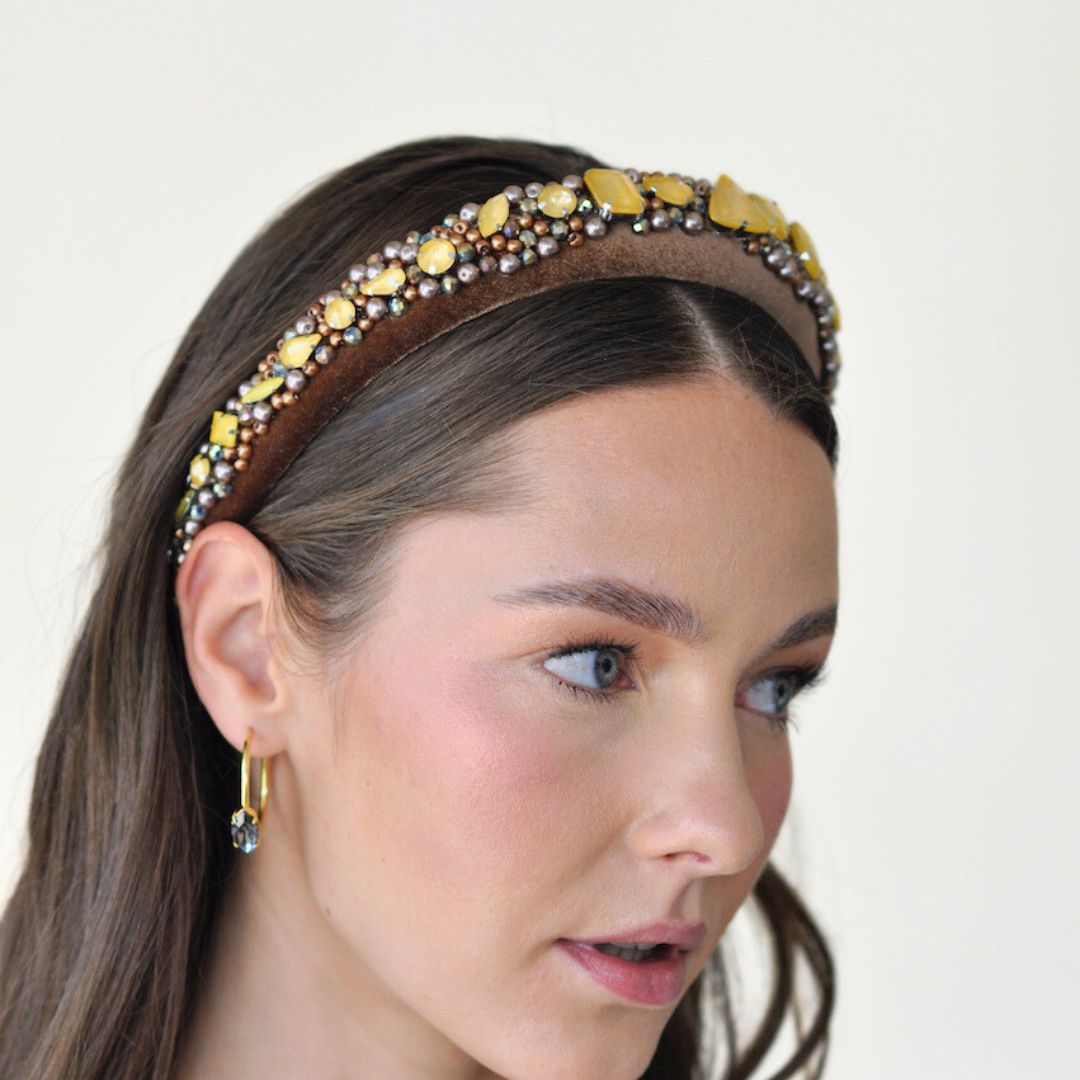 Diadema Velvet Crown - Ana Lince Accesorios - Accesorios para Mujer - Atemporales & Sostenibles